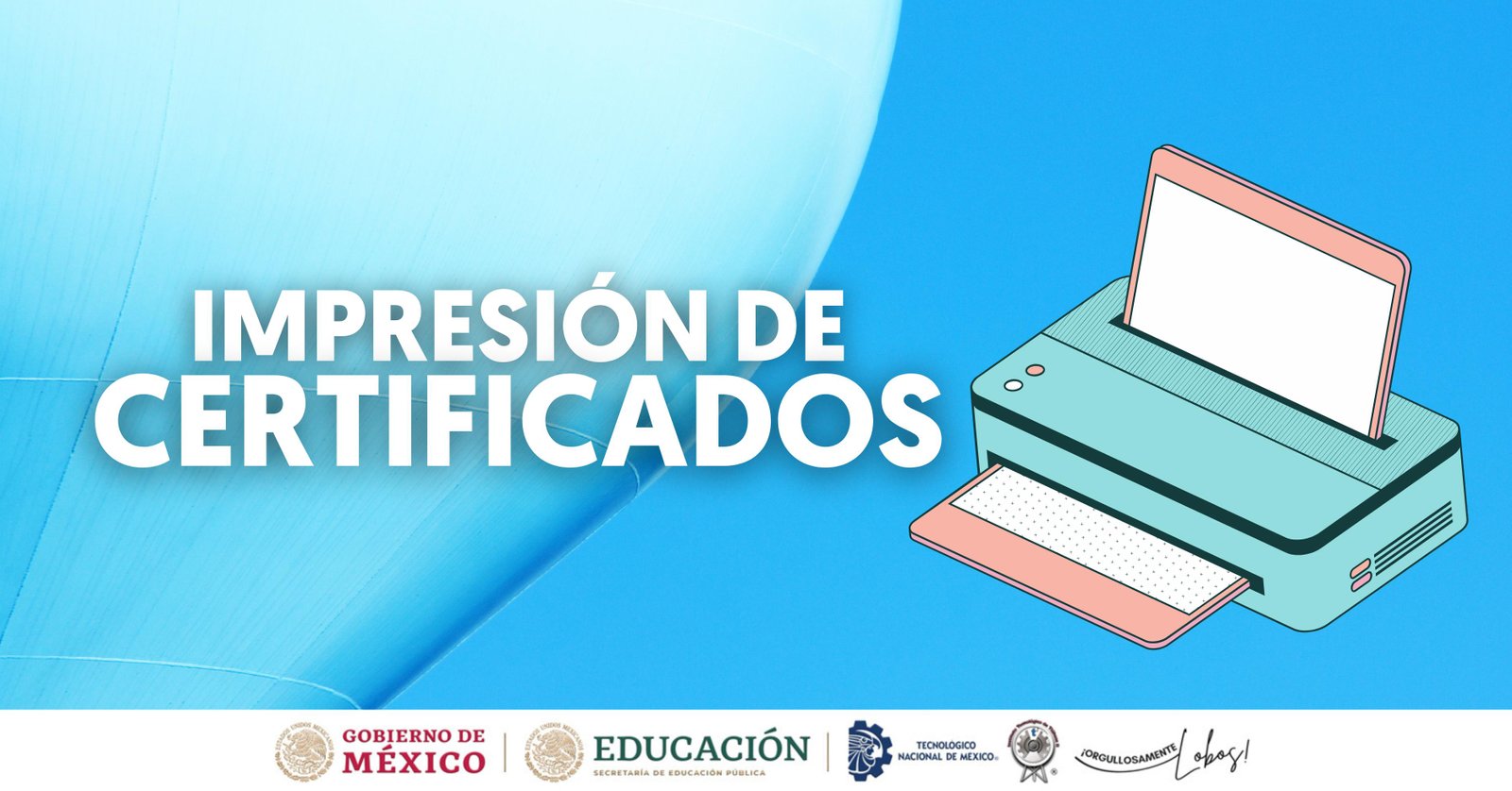Impresión de certificados