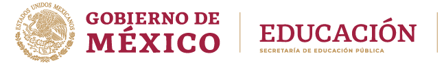 Logo Gobierno de México y Educación